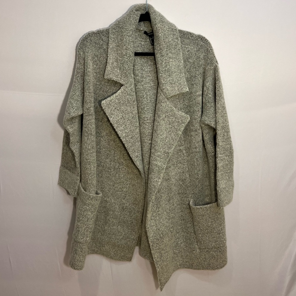 Never worn cardigan trench coat, basically brand new still!